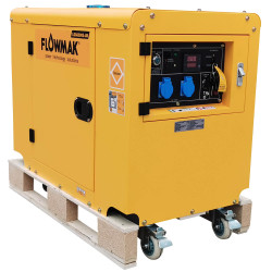 GENERADOR FLOWMAK DIESEL LDG6500S JM 220V 5 KW PE