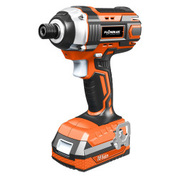 ATORNILLADOR IMPACTO 1/4 C-BATERIA 18V 2Ah+CARGAD