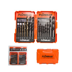SET BROCAS FLOWMAK MAD-ME-CO 16P