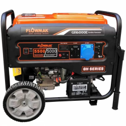 GENERADOR FLOWMAK GASOLI GH6000E 220V 5000W PE